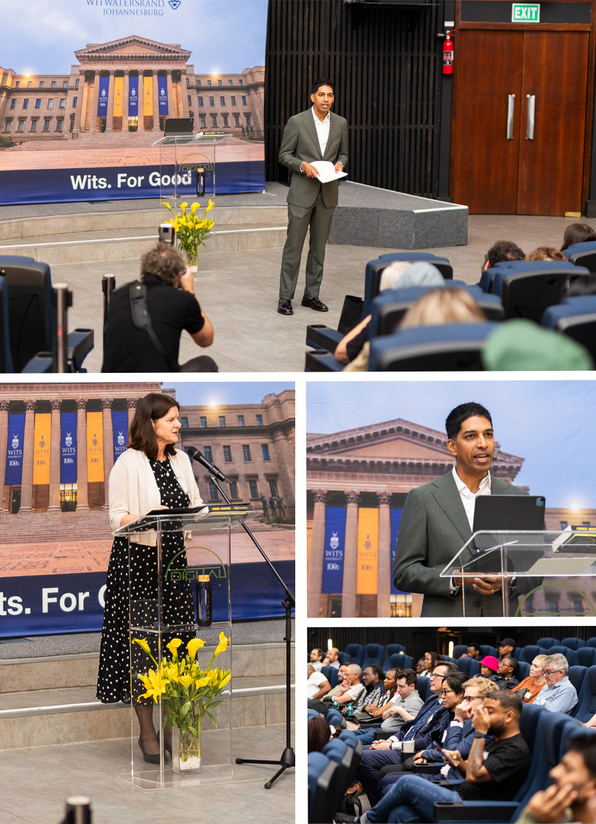 Dr Shakir Mohamed, Wits Alumnus and Director of Research at Google DeepMind, delivered the 3rd annual Barry Dwolatzky Memorial Lecture.